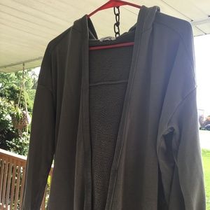 American Eagle hooded sweatshirt cardigan